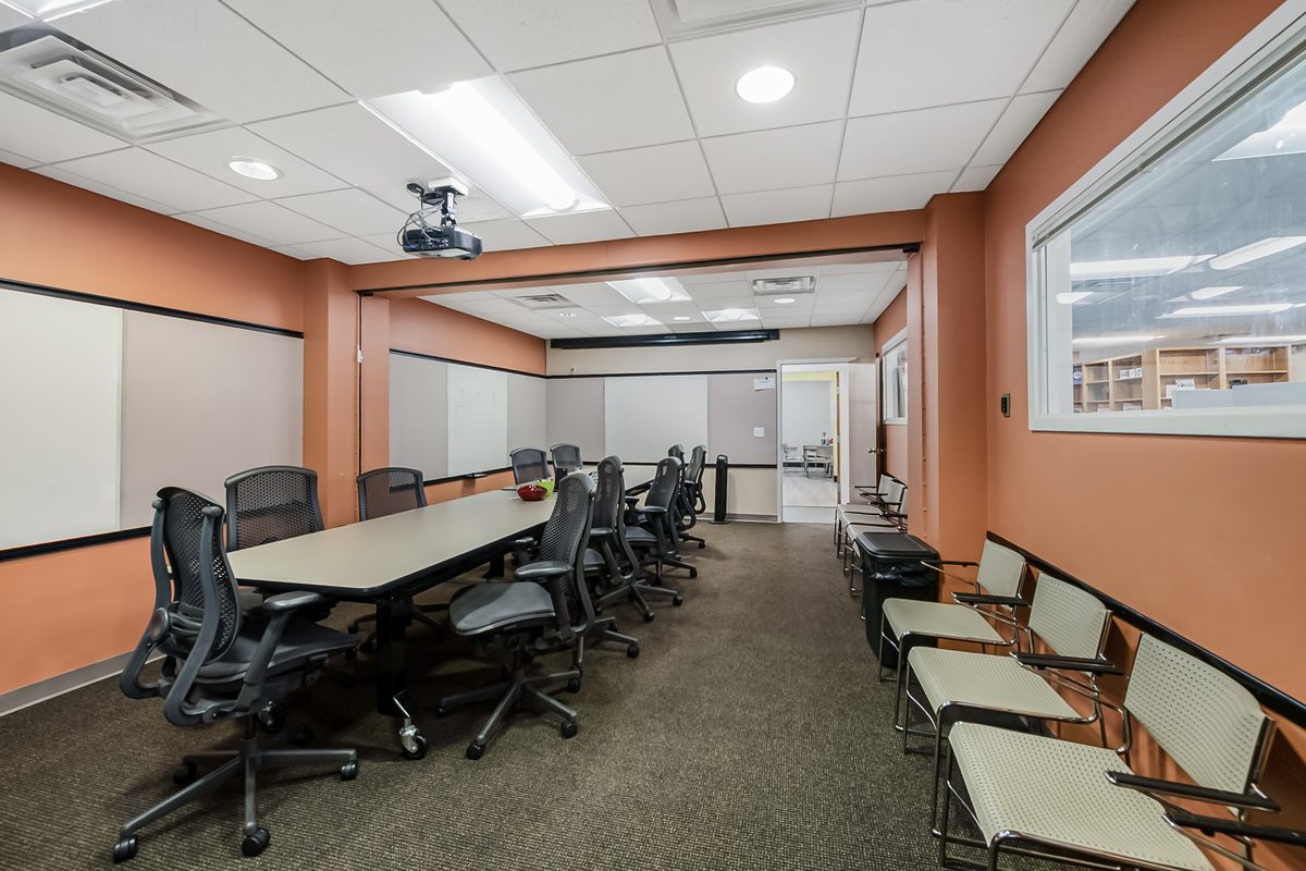 Conference room interior